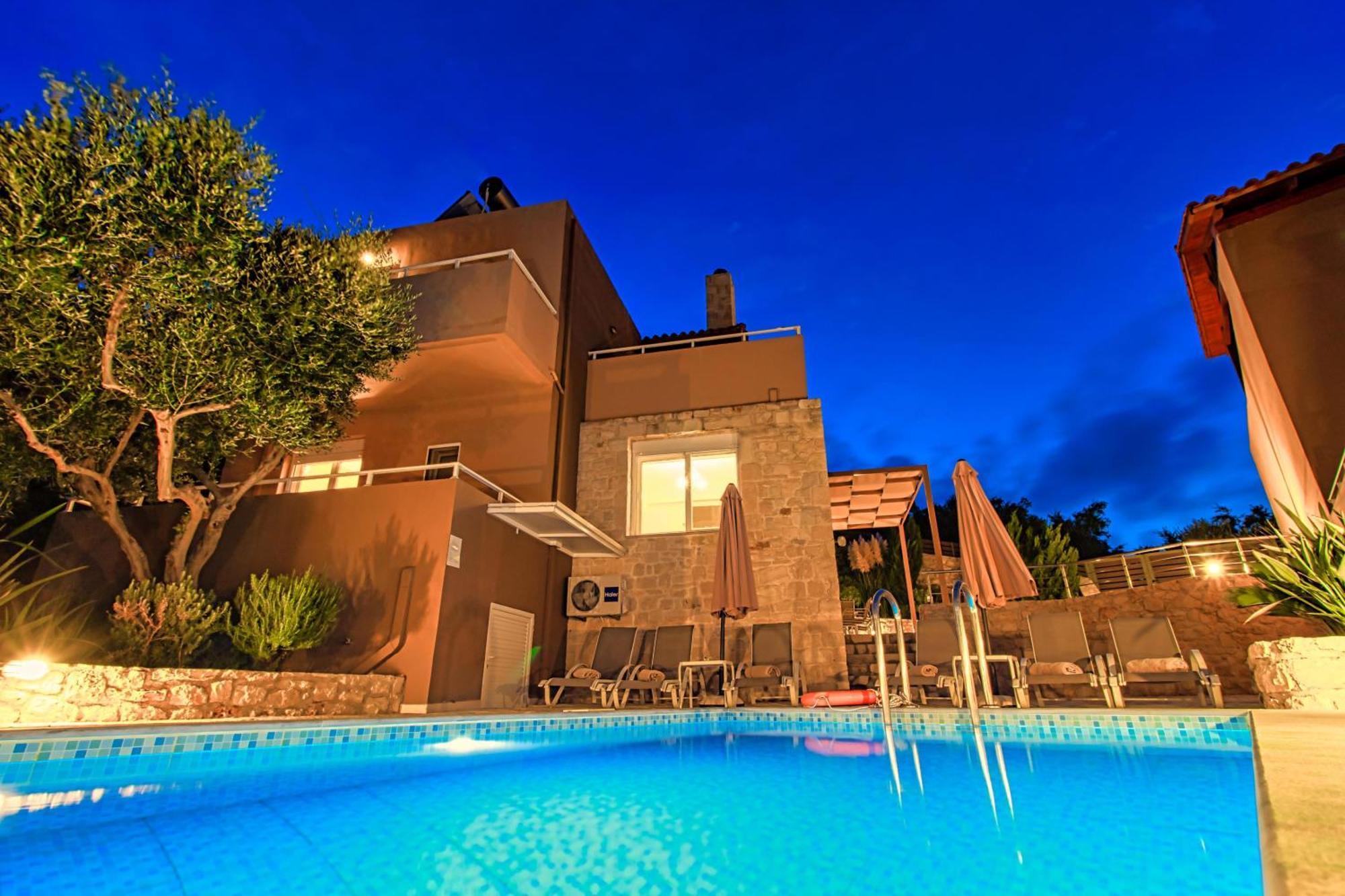 Theo Villas With Sea View Marathokefála Buitenkant foto