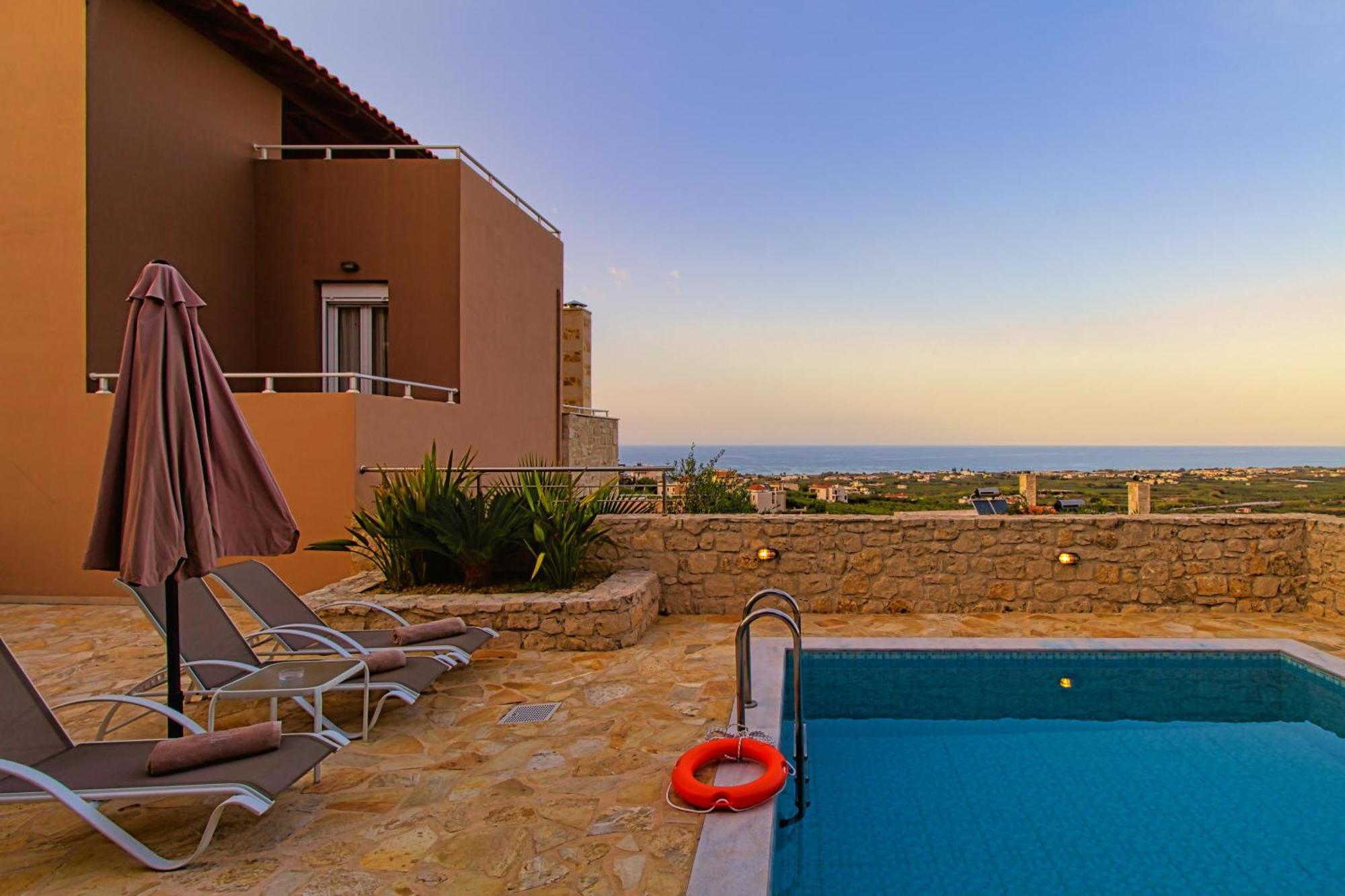 Theo Villas With Sea View Marathokefála Buitenkant foto