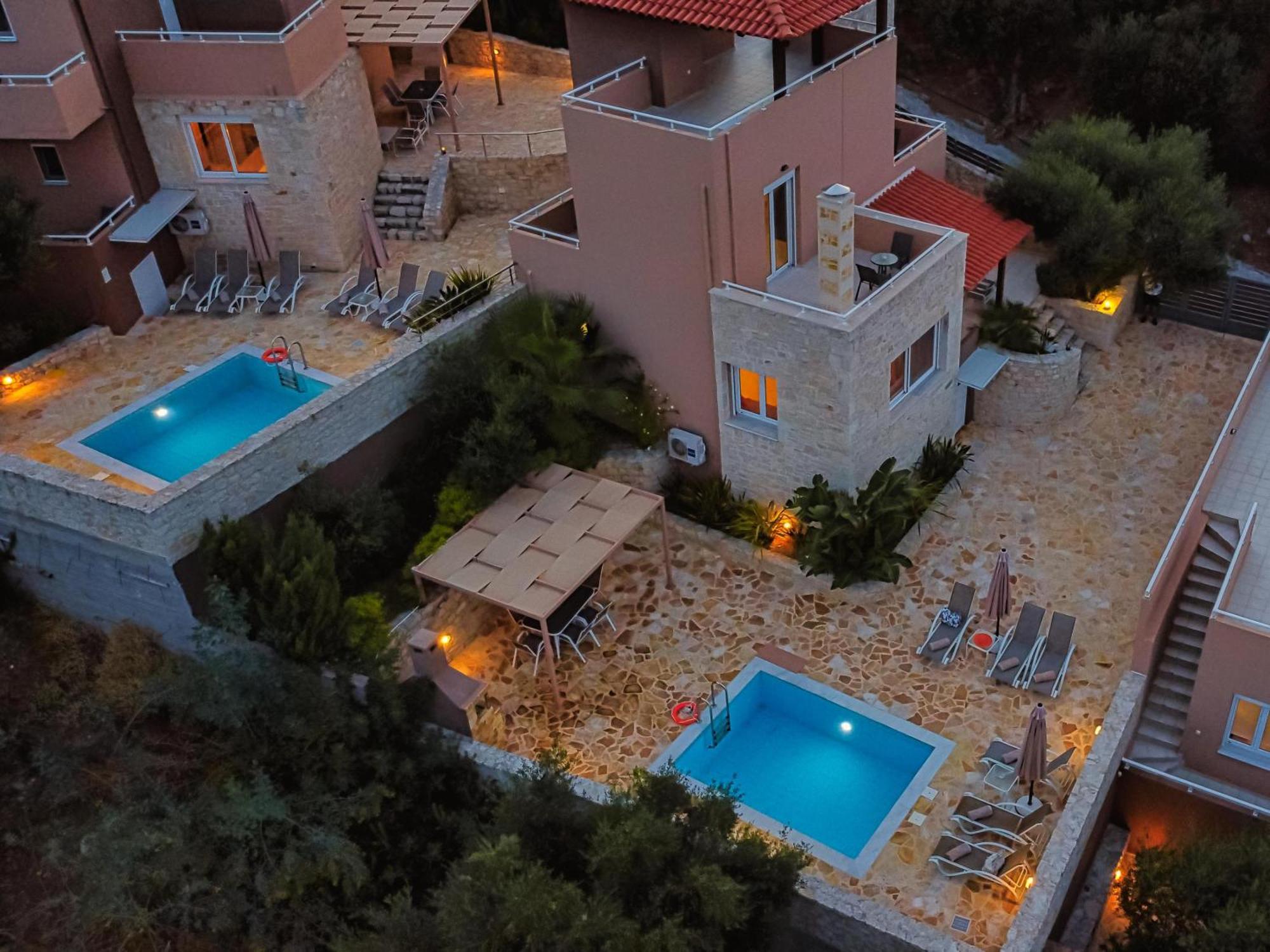 Theo Villas With Sea View Marathokefála Kamer foto