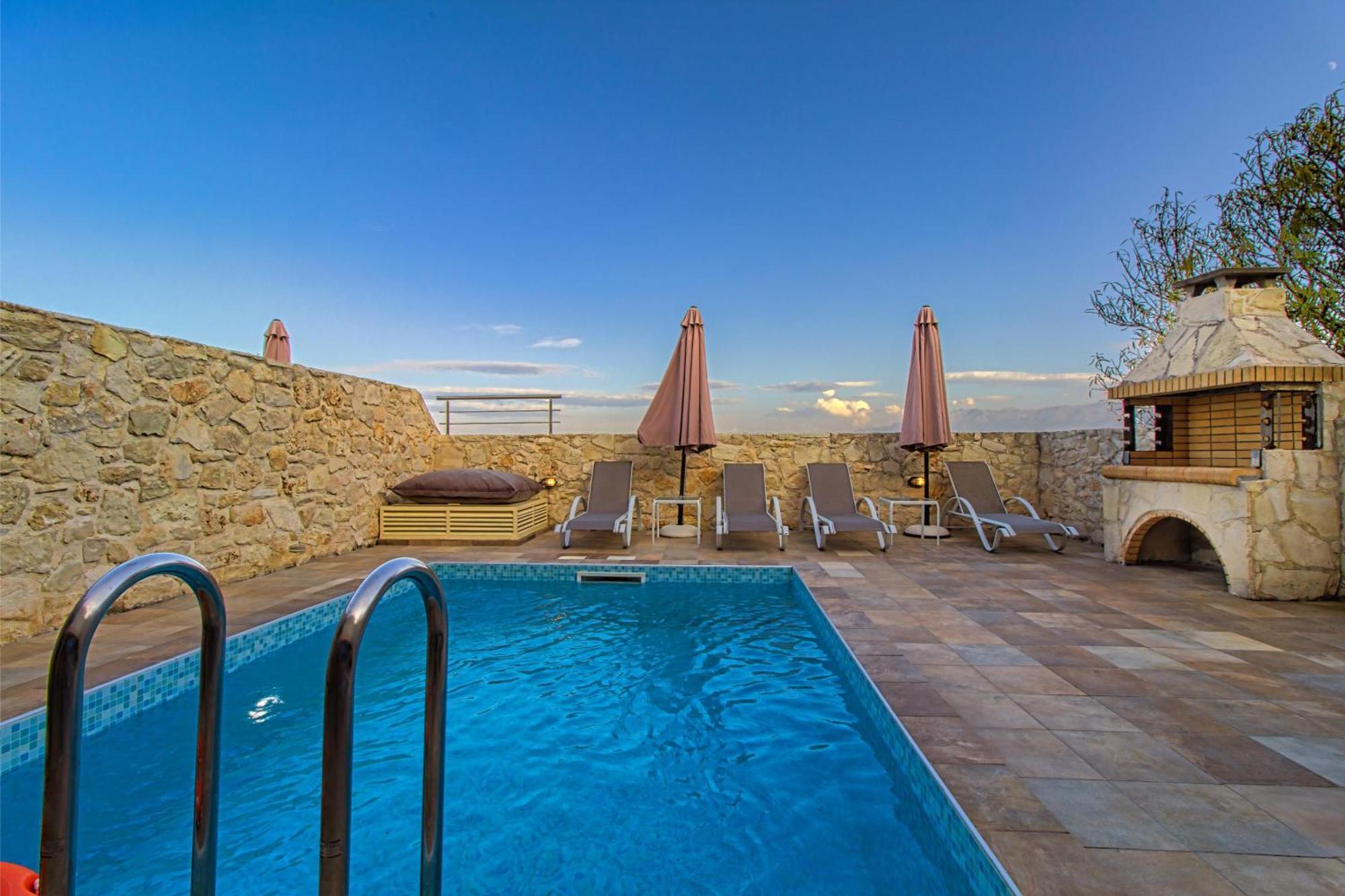 Theo Villas With Sea View Marathokefála Buitenkant foto